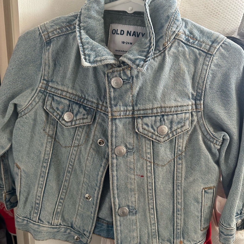 Old Navy Kids Denim Jacket in Light Blue